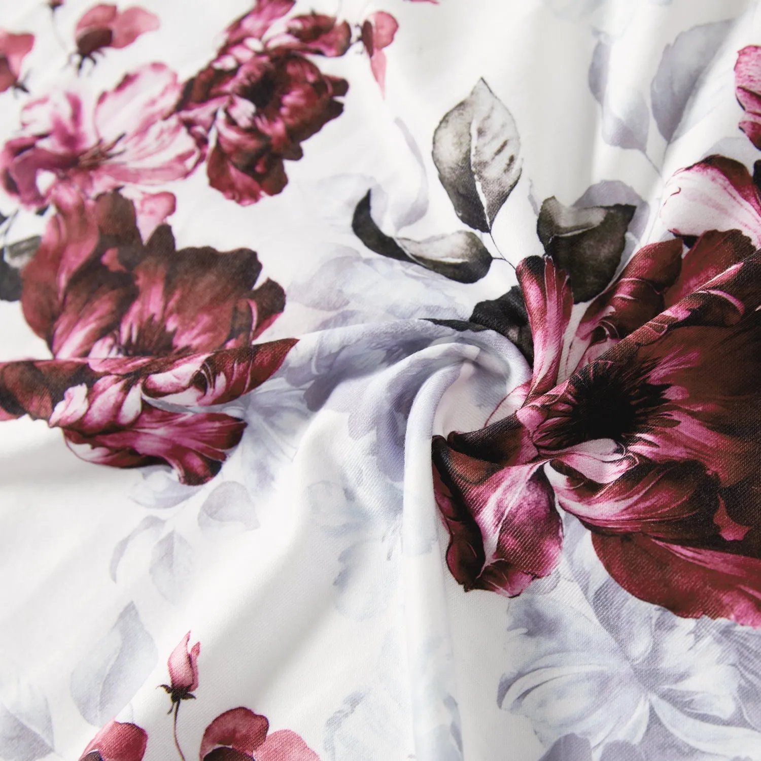 Mommy and Me Floral Panel Tank Dresses