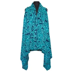 Multi-Use Fleece Cape - Salish Eagle by Joe Wilson-Sxwaset