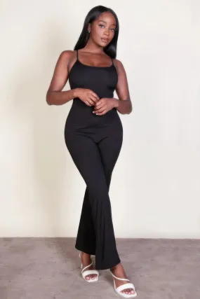 Sleek Wide leg jumpsuit