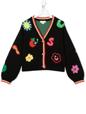 STELLA MCCARTNEY CARDIGAN WITH STRIPED COLLAR
