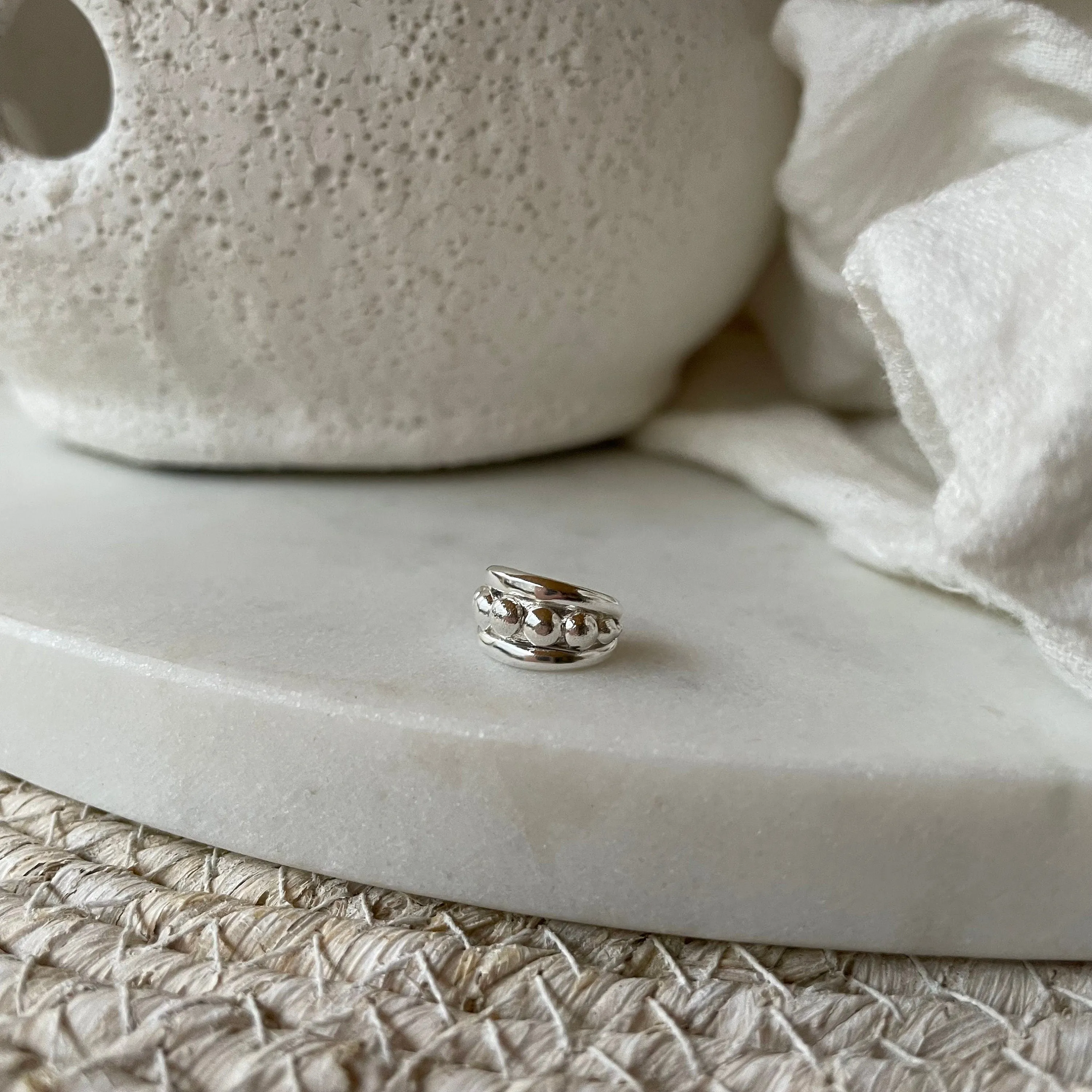 Vivi Sterling Silver Ear Cuff