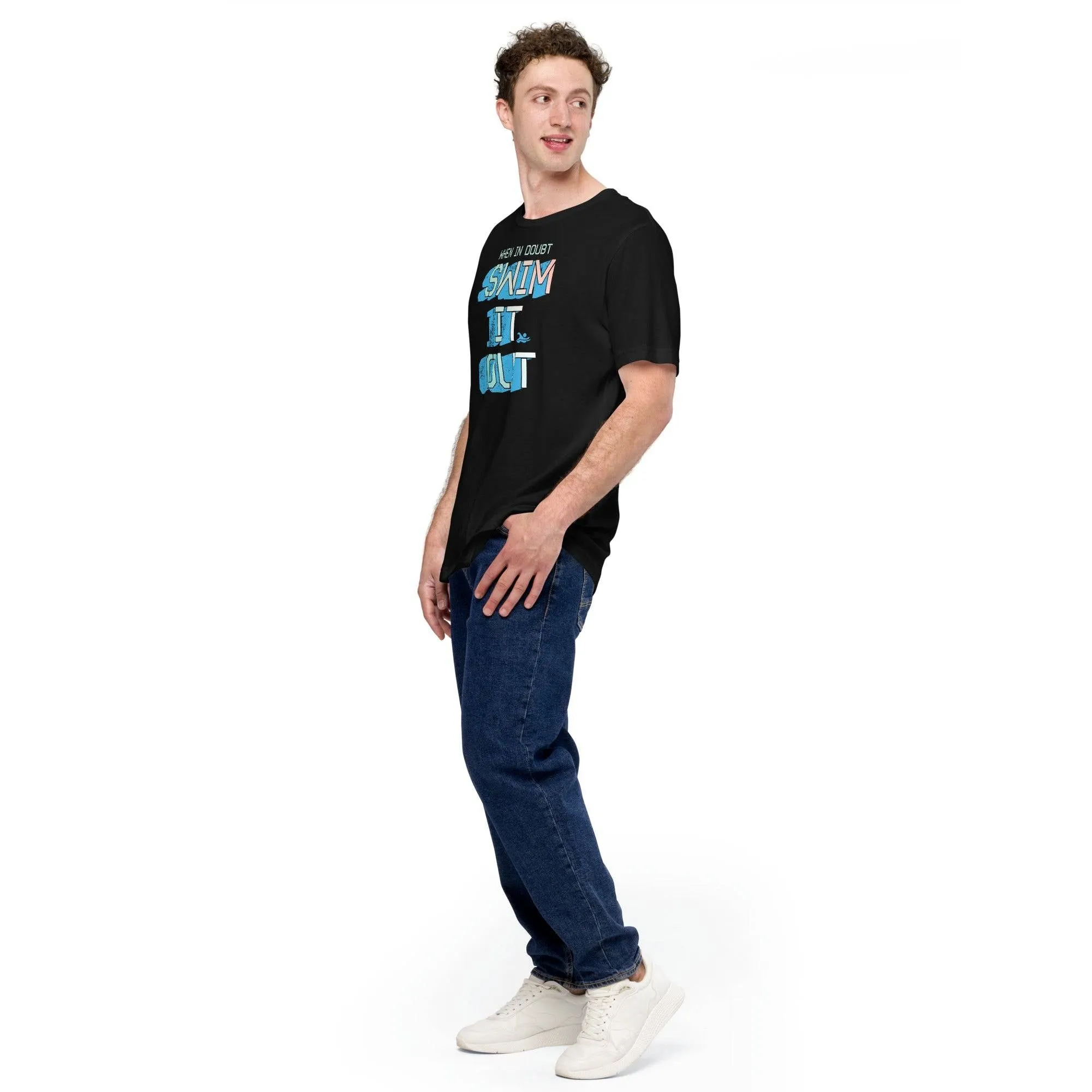 When In Doubt Swim It Out Swimmer T Shirt
