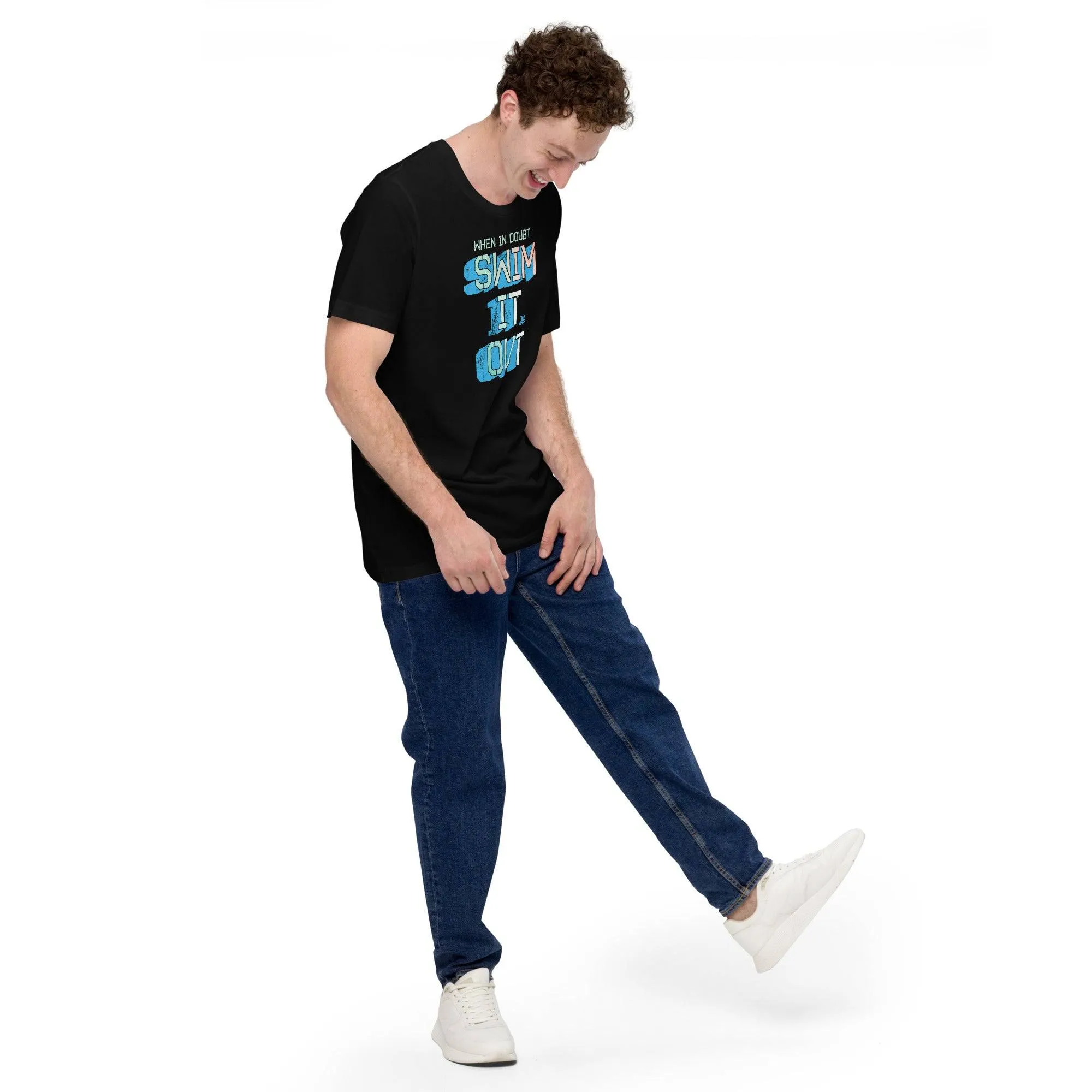 When In Doubt Swim It Out Swimmer T Shirt