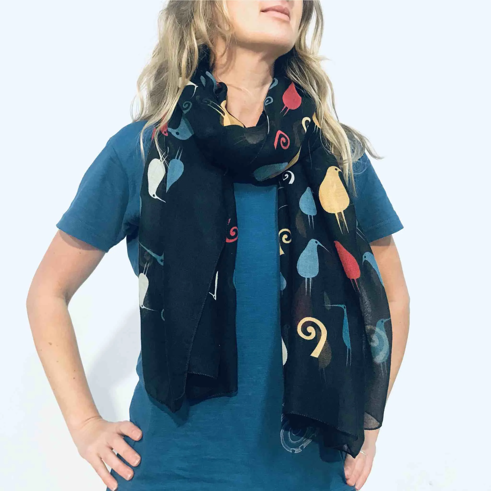 Wild Kiwi Scarf - Kiwi