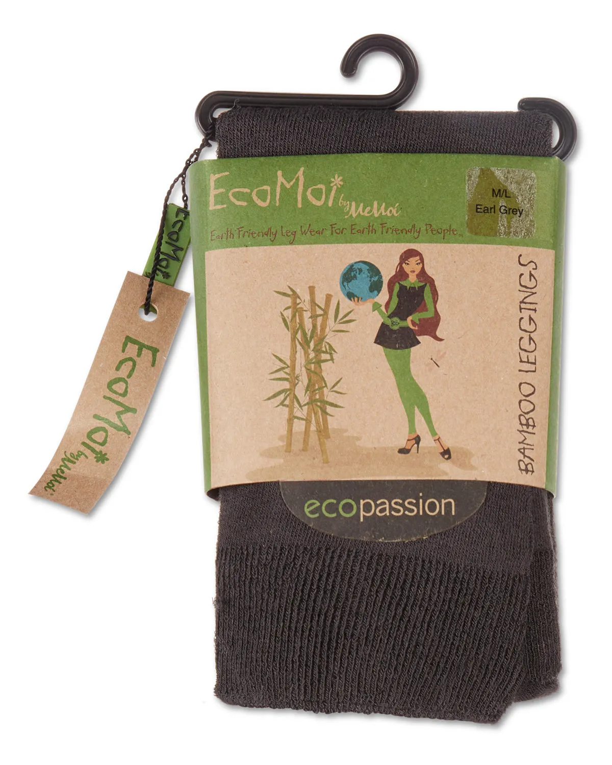 Women's Ultr-Soft Bamboo Blend Flat Knit Footless Tights