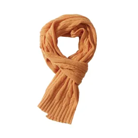 Yarmouth Cable Scarf - Yellow Mustard (Final Sale)*