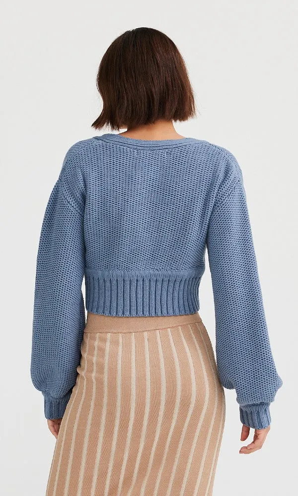 ZOEY- Button Cardigan