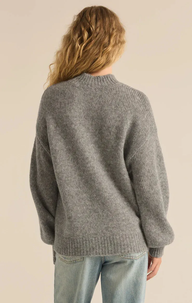 ZSU Danica Sweater in Heather Grey
