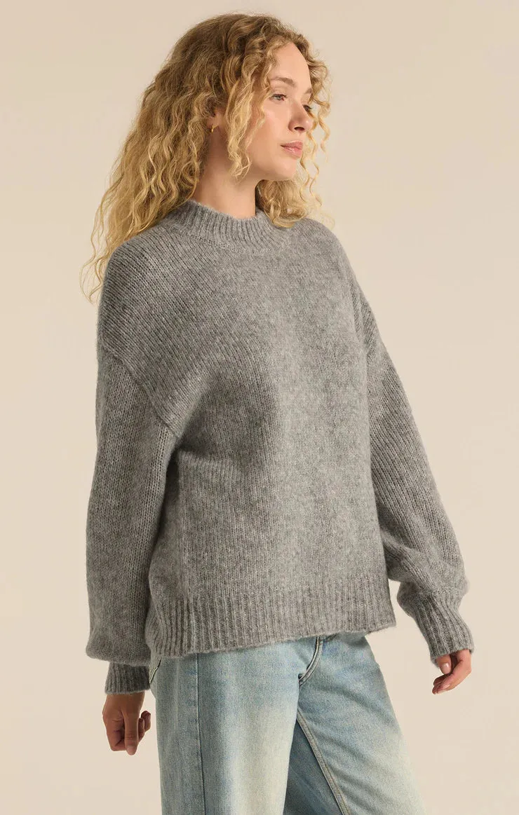 ZSU Danica Sweater in Heather Grey